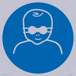 Mandatory: Protect infants eyes with opaque eye protection